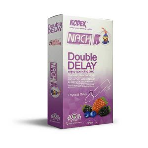 کاندوم ناچ کدکس مدل Double Delay بسته 10 عددی