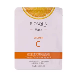 ماسک ورقه ای بیواکوا مدل vitamin c وزن 25 گرم