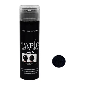 Topic hair thickening powder, weight 50 grams, black color