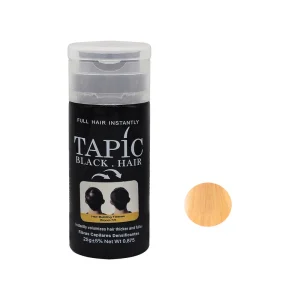 Topic hair thickening powder 25 grams blonde color