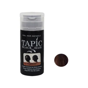 Topic hair thickening powder 25 grams light brown color