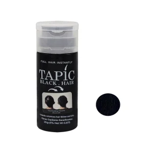 Topic hair thickening powder 25 grams black color